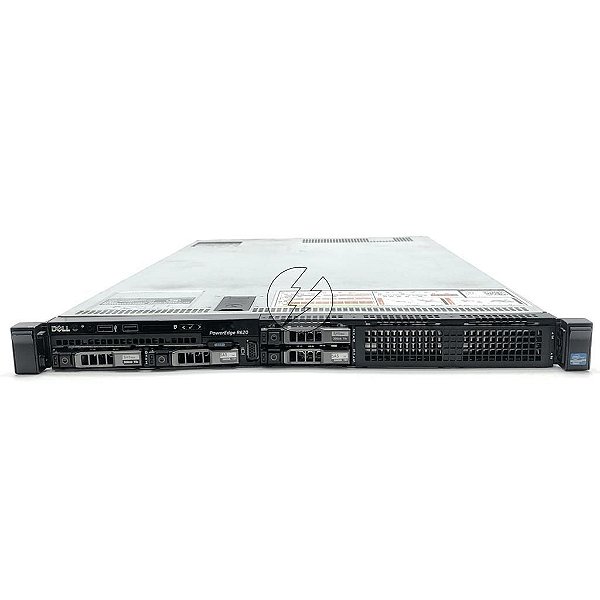 Servidor Dell R620: 2x Xeon 10 core, RAM 128GB, 2x HD SAS 600GB, Placa 2x SFP+ 10Gb