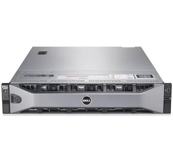 Servidor Dell R710: 2x Xeon SixCore, 128GB, 2x HD SATA 1TB + Bezel