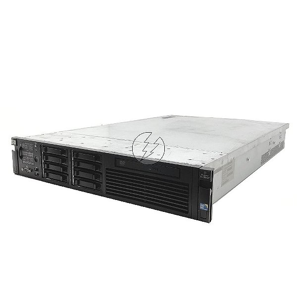 Servidor HP ProLiant DL380 G7: 2x Xeon 6 core, DDR3 16GB, 2x HD SAS 146GB