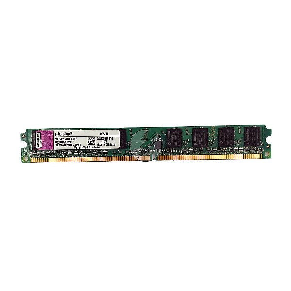 Memória RAM Kingston KVR800D2N5/1G Chip Kingston: DDR2, 1GB, 800, UDIMM, VLP