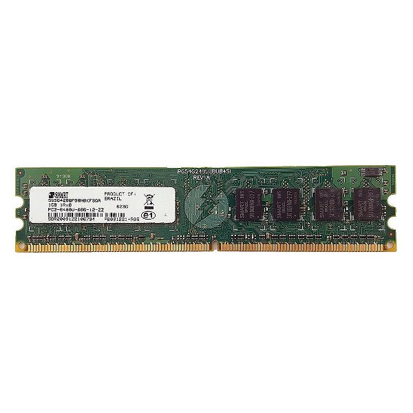 Memória RAM SMART SG564288FG8N6KFSQR 623G: DDR2, 1GB, 1Rx8, 800U, UDIMM