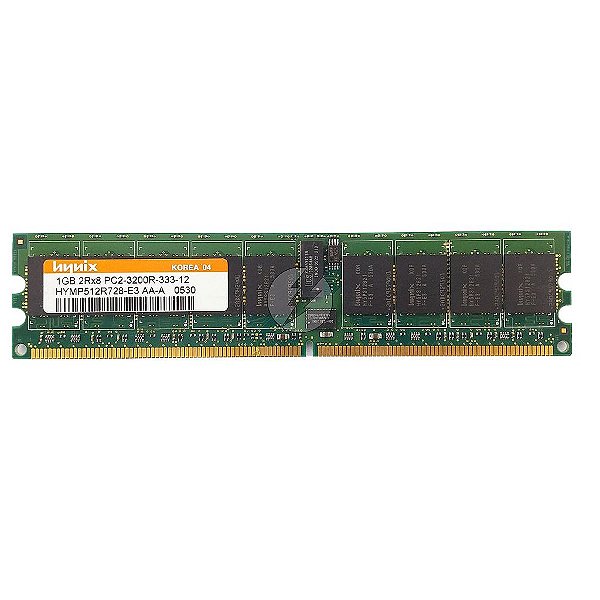 Memória RAM SK hynix HYMP512R728-E3: DDR2, 1GB, 2Rx8, 333R, RDIMM