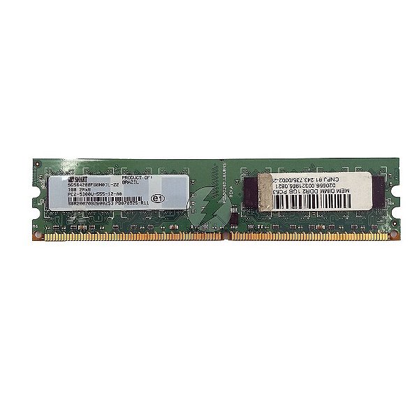 Memória RAM SMART SG564288FG8N0IL-Z2: DDR2, 1GB, 2Rx8, 667U, UDIMM