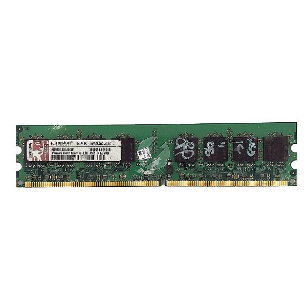 Memória RAM Kingston KVR667D2N5/1G-SP Chip Elpida: DDR2, 1GB, 667, UDIMM