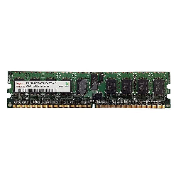 Memória RAM Hynix HYMP112P72CP8-Y5: DDR2, 1GB, 1Rx8, 667P, RDIMM