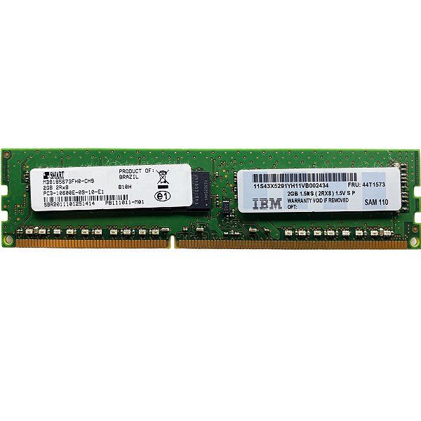 Memória RAM Smart SM5722845D8E8CHIBH 261585-041: DDR1, 1GB, Rx, 266R, RDIMM