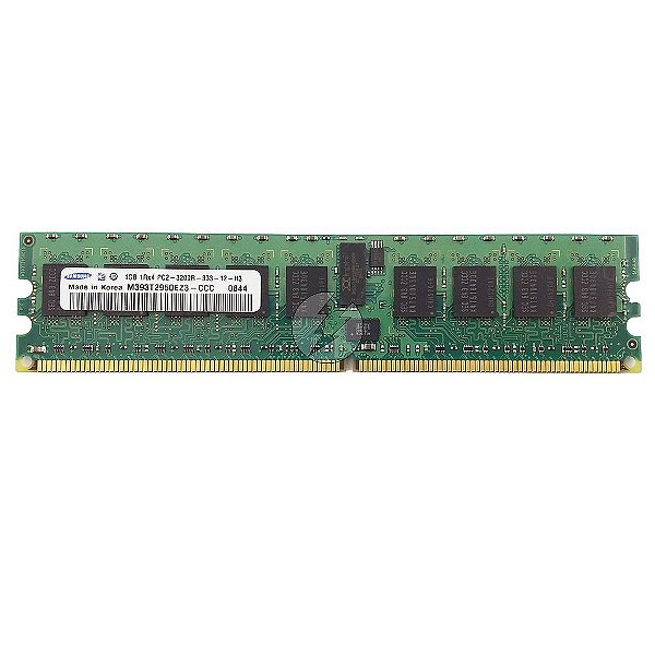 Memória RAM Samsung M393T2950EZ3-CCC 214-000-004: DDR2, 1GB, 1Rx4, 333R, RDIMM