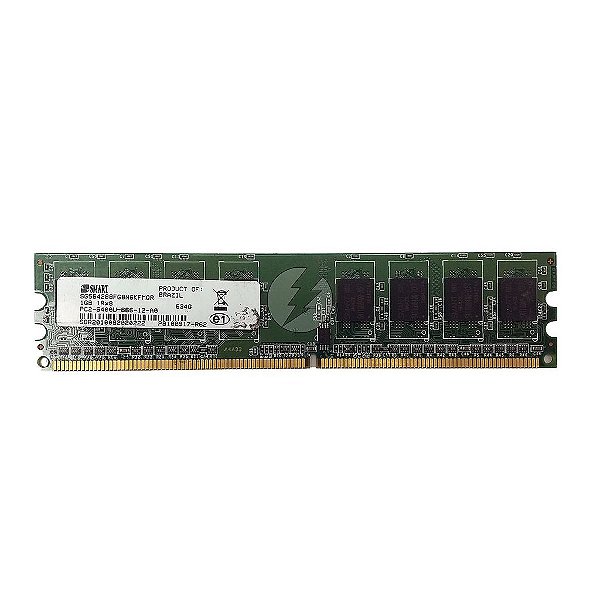 Memória RAM Smart SG564288FG8N6KFMQR 634G: DDR2, 1GB, 1Rx8, 800U, UDIMM