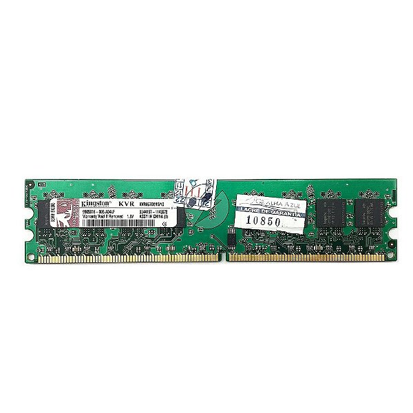 Memória RAM Kingston KVR667D2N5/1G Chip Hynix: DDR2, 1GB, 667, UDIMM