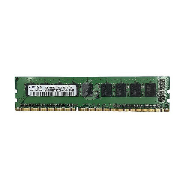 Memória RAM Samsung M391B2873DZ1-CH9: DDR3, 1GB, 1Rx8, 1333E, ECC UDIMM