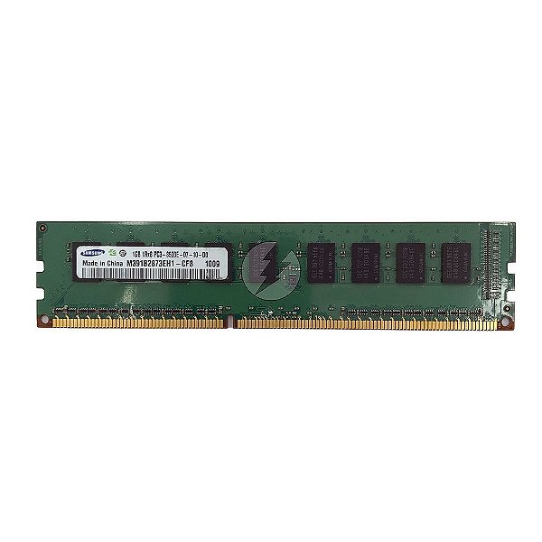 Memória RAM Samsung M391B2873EH1-CF8: DDR3, 1GB, 1Rx8, 1066MHz, 8500E, ECC UDIMM
