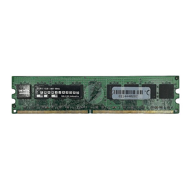 Memória RAM Invix FMAMJJASOND: DDR2, 1GB, Rx, 667, UDIMM