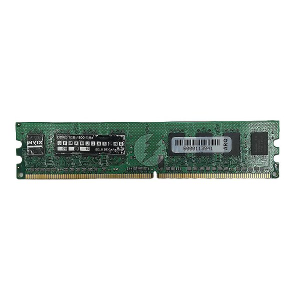 Memória RAM Invix JFMAMJJASND: DDR2, 1GB, Rx, 800, UDIMM