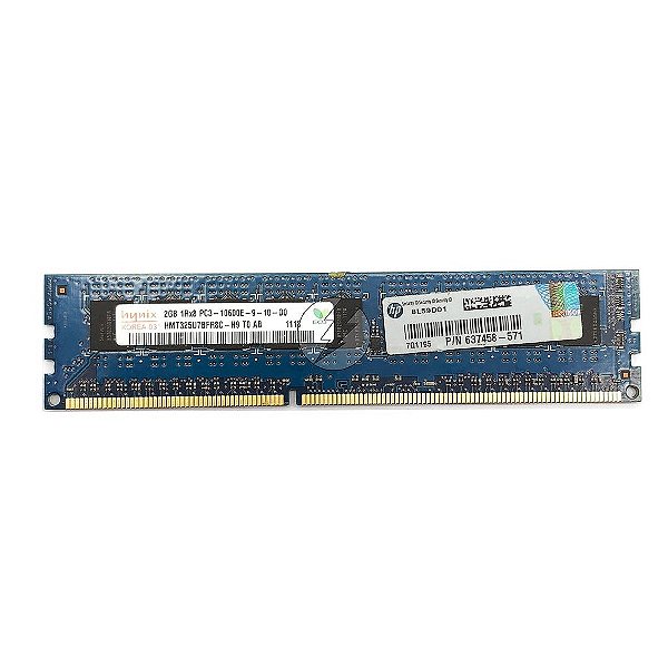 Memória RAM SK Hynix HMT325U7BFR8C-H9 637458-571: DDR3, 2GB, 1Rx8, 1333E, ECC UDIMM