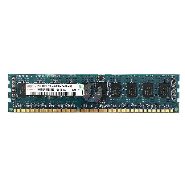 Memória RAM SK Hynix HMT125R7BFR8C-G7: DDR3, 2GB, 2Rx8, 1066R, RDIMM