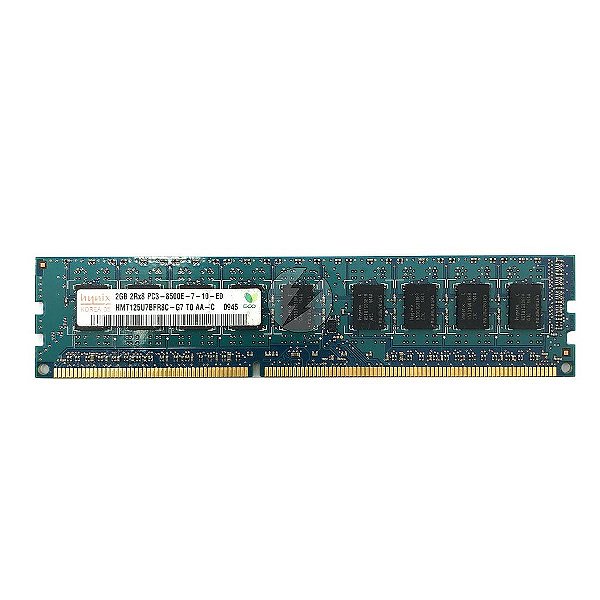 Memória RAM SK Hynix HMT125U7BFR8C-G7: DDR3, 2GB, 2Rx8, 1066, ECC UDIMM