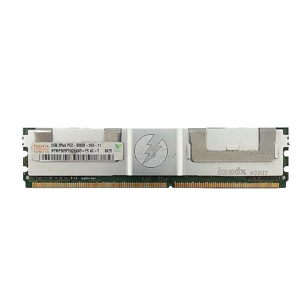 Memória RAM SK Hynix HYMP525F72CP4N3-Y5: DDR2, 2GB, 2Rx4, 667F, FBDIMM
