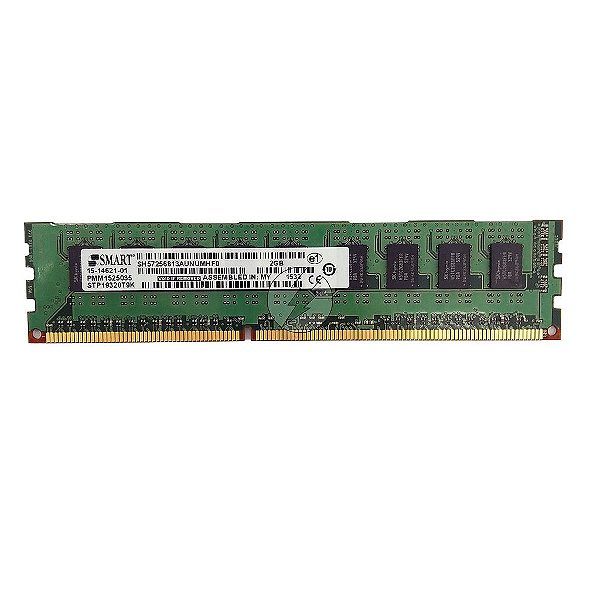 Memória RAM SMART SH57256813AUNUMHF0: DDR3, 2GB, 1600E, ECC UDIMM