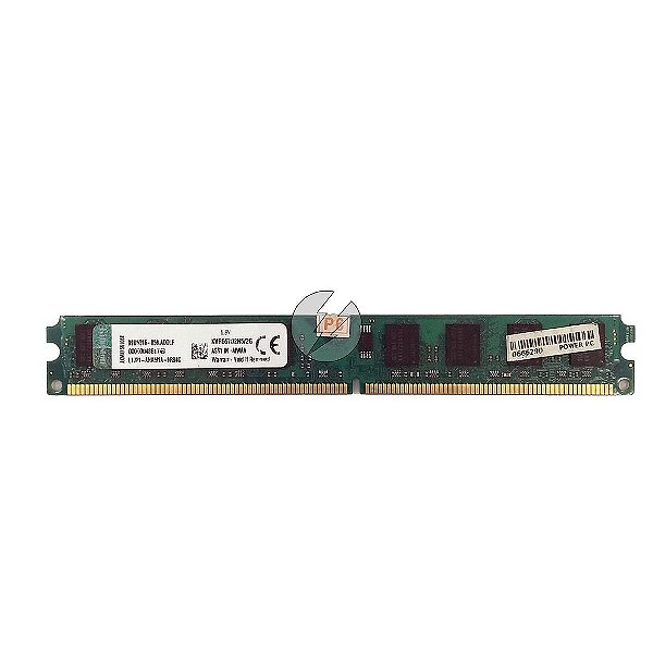 Memória RAM Kingston KVR667D2N5/2G Chip Kingston: DDR2, 2GB, 2Rx8, 667, UDIMM, VLP
