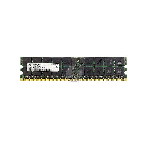 Memória RAM Infineon HYS72T256220HR-5-A: DDR2, 2GB, 2Rx4, 333R, RDIMM