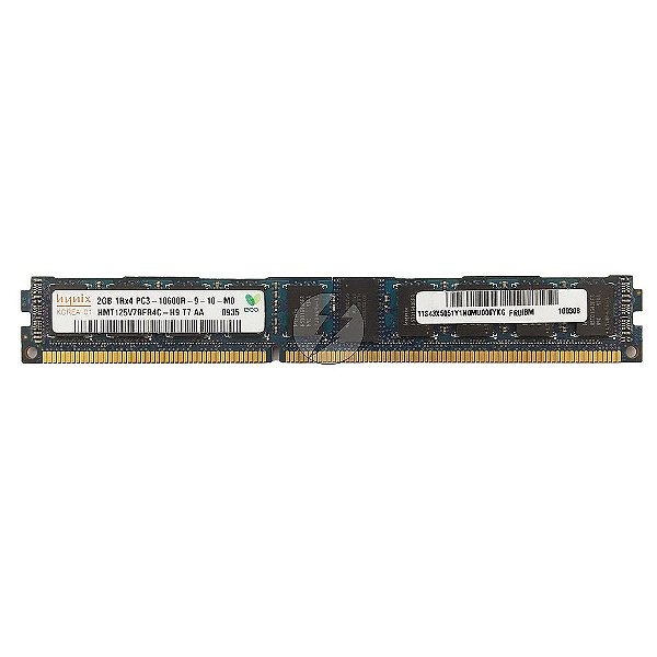 Memória RAM Hynix HMT125V7BFR4C-H9: DDR3, 2GB, 1Rx4, 1333R, RDIMM, VLP