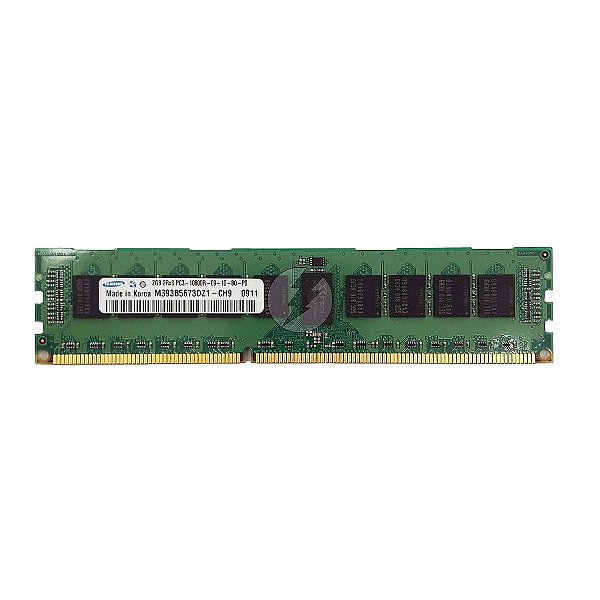 Memória RAM Samsung M393B5673DZ1-CH9 500202-061: DDR3, 2GB, 2Rx8, 1333R, RDIMM
