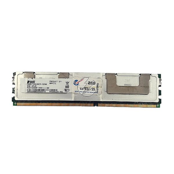Memória RAM Smart M395T5663QZ4-CE66: DDR2, 2GB, 2Rx8, 667F, FBDIMM