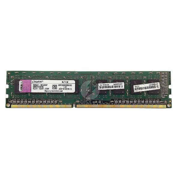 Memória RAM Kingston KVR1333D3S8N9/2G Chip Micron: DDR3, 2GB, Rx, 1333, UDIMM