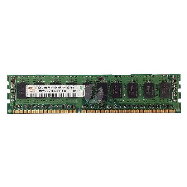 Memória RAM Hynix HMT125R7AFP8C-H9: DDR3, 2GB, 2Rx8, 1333R, RDIMM