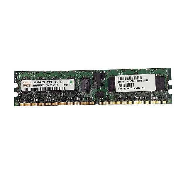 Memória RAM Hynix HYMP125P72CP4-Y5 371-4160-01: DDR2, 2GB, 1Rx4, 667P, RDIMM