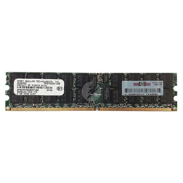Memória RAM SMART AB565AX: DDR2, 2GB, 2Rx4, 533, RDIMM