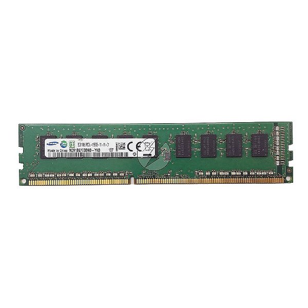 Memória RAM Samsung M391B5773DH0-YK0: DDR3L, 2GB, 1Rx8, 1600E, ECC UDIMM
