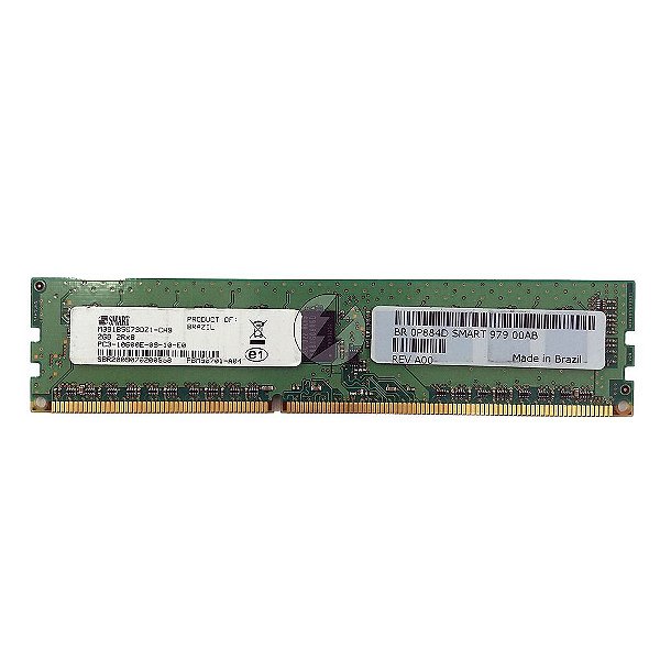 Memória RAM SMART M391B5673DZ1-CH9: DDR3, 2GB, 2Rx8, 1333E, ECC UDIMM