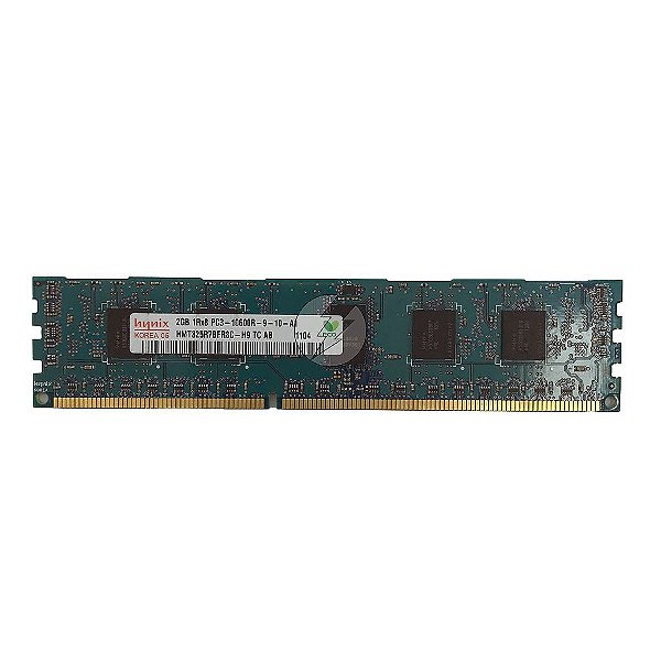 Memória RAM Hynix HMT325R7BFR8C-H9: DDR3, 2GB, 1Rx8, 1333R, RDIMM