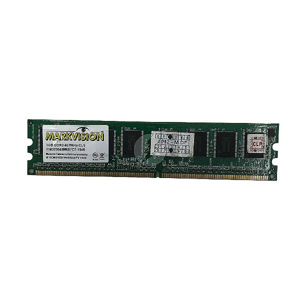 Memória RAM MarkVision PMD22048M667C5-1846: DDR2, 2GB, Rx, 667, UDIMM