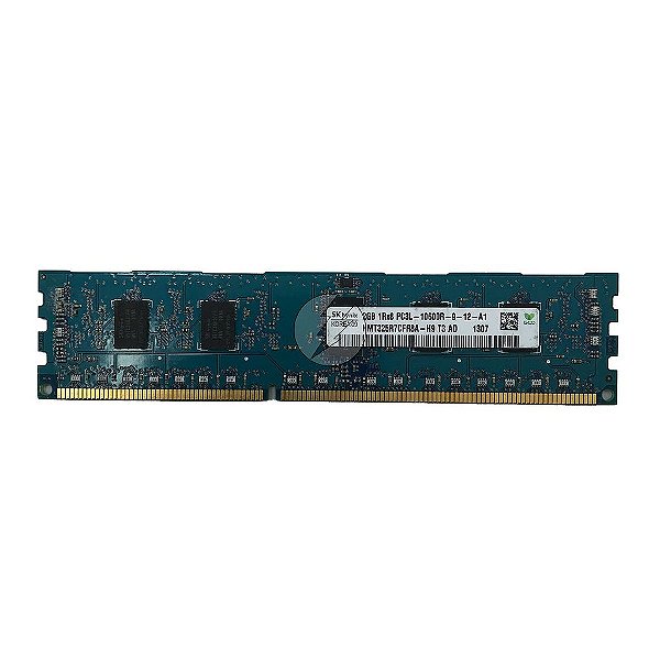 Memória RAM Hynix HMT325R7CFR8A-H9: DDR3L, 2GB, 1Rx8, 1333R, RDIMM