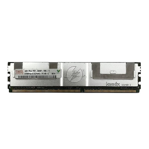 Memória RAM SK Hynix HYMP151F72CP4N3-Y5 466436-061 398708-061: DDR2, 4GB, 2Rx4, 667F, FBDIMM