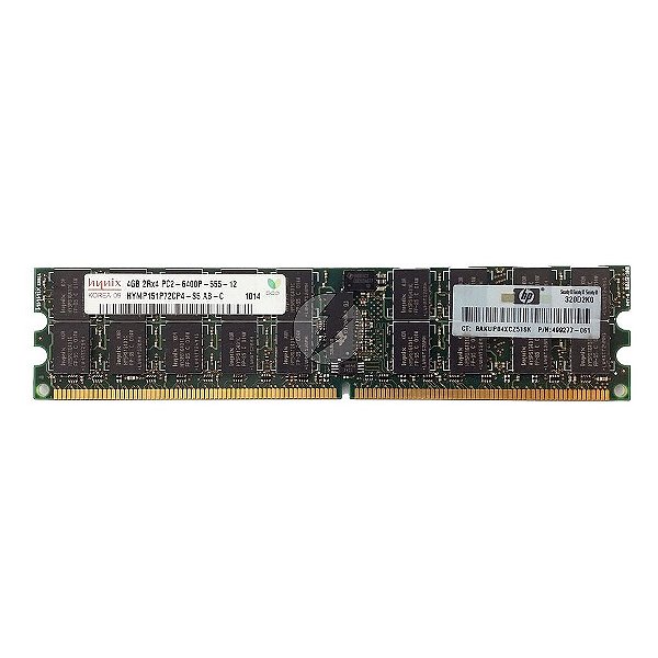 Memória RAM SK hynix HYMP151P72CP4-S5 S6 499277-061: DDR2, 4GB, 2Rx4, 800P, RDIMM