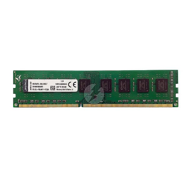 Memória RAM Kingston KVR1333D3N9/4G Chip Kingston: DDR3, 4GB, 1333, UDIMM