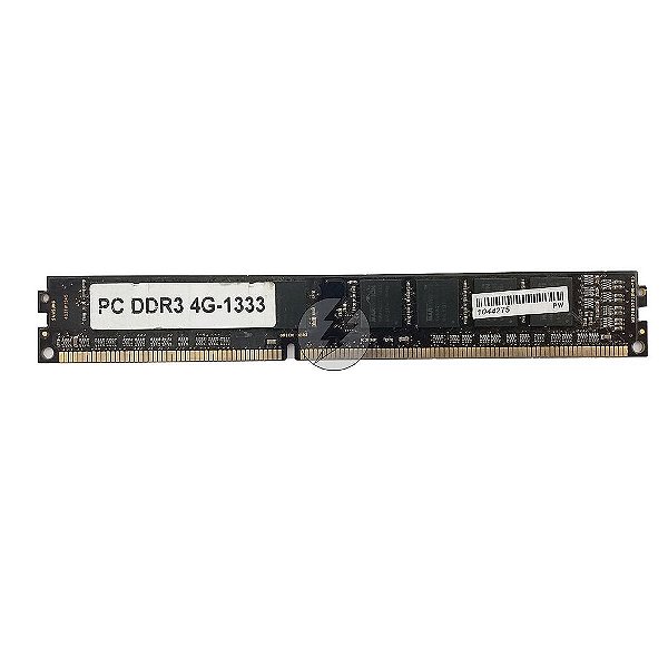 Memória RAM Genérica: DDR3, 4GB, Rx, 1333, UDIMM, VLP