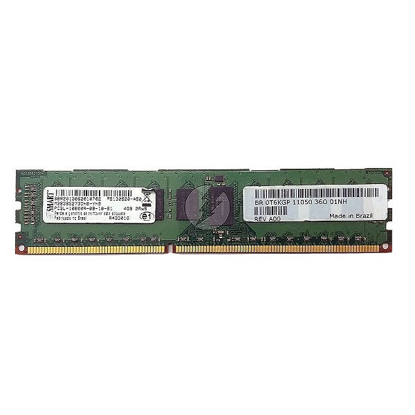 Memória RAM Smart M393B5273DH0-YH9 R43D01G: DDR3L, 4GB, 2Rx8, 1333R, RDIMM