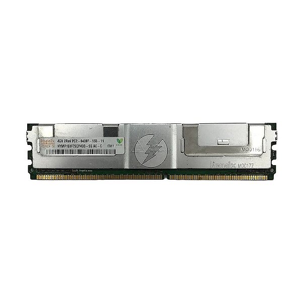 Memória RAM SK hynix HYMP151F72CP4D3-S5: DDR2, 4GB, 2Rx4, 800F, FBDIMM
