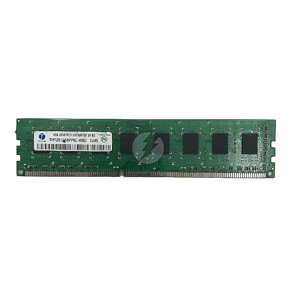 Memória RAM Teikon TMT251U6DFP8C-H9EJ: DDR3, 4GB, 2Rx8, 1333U, UDIMM
