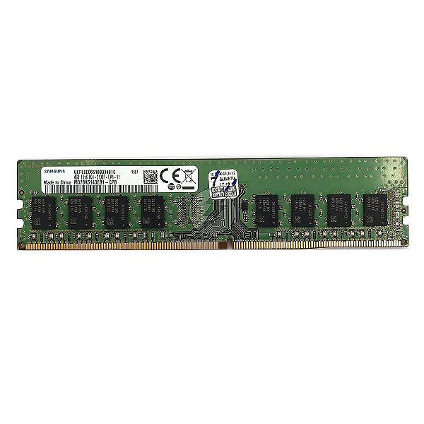 Memória RAM Samsung M378A5143EB1-CPB: DDR4, 4GB, 1Rx8, 2133P, UDIMM