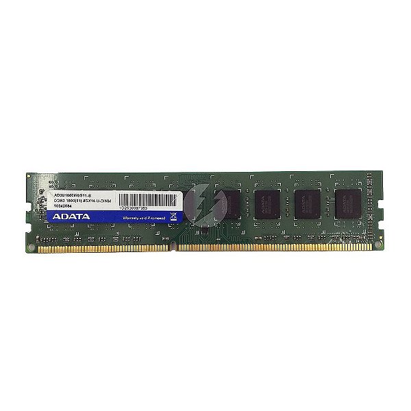 Memória RAM Adata AD3U1600W8G11-B: DDR3, 8GB, Rx, 1600, UDIMM