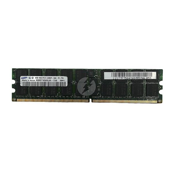 Memória RAM Samsung M393T1G60QJA-CD5: DDR2, 8GB, 4Rx4, 533P, RDIMM