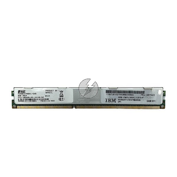Memória RAM SMART M392B1K70BM1-CH9 841H 47J0152 49Y1441: DDR3, 8GB, 2Rx4, 1333MHz, 10600R, RDIMM, VLP