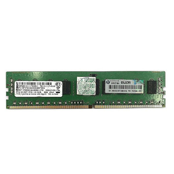 Memória RAM SMART M393A1G40DB0-CPB R084D1GS 752368-281: DDR4, 8GB, 1Rx4, 2133P, RDIMM