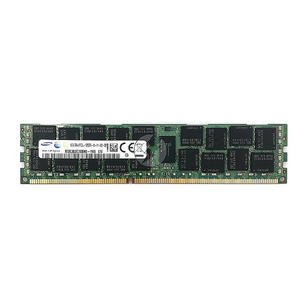Memória RAM Samsung M393B2G70BH0-YK0: DDR3L, 16GB, 2Rx4, 1600R, RDIMM