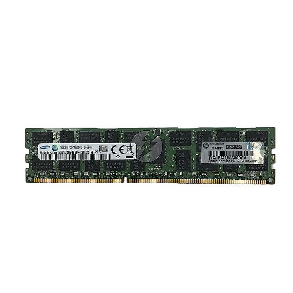 Memória RAM Samsung M393B2G70EB0-CMA 712383-081: DDR3, 16GB, 2Rx4, 1866MHz, 14900R, RDIMM